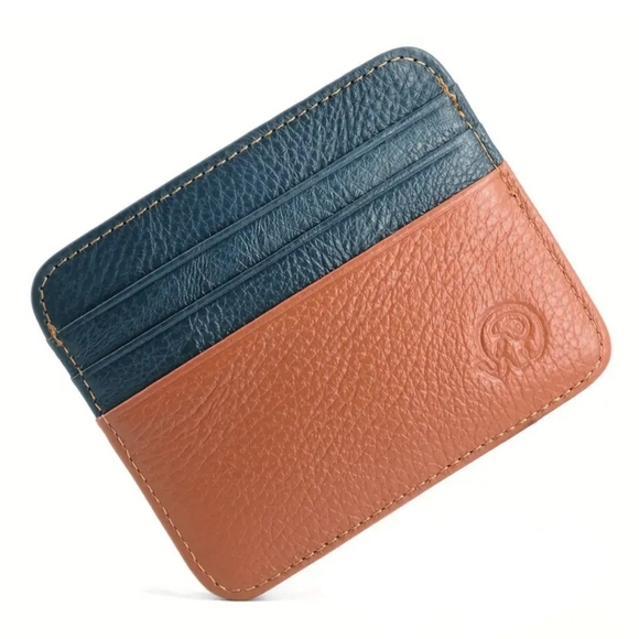 NWOT Leather RFID Card Holder - Picture 2 of 8